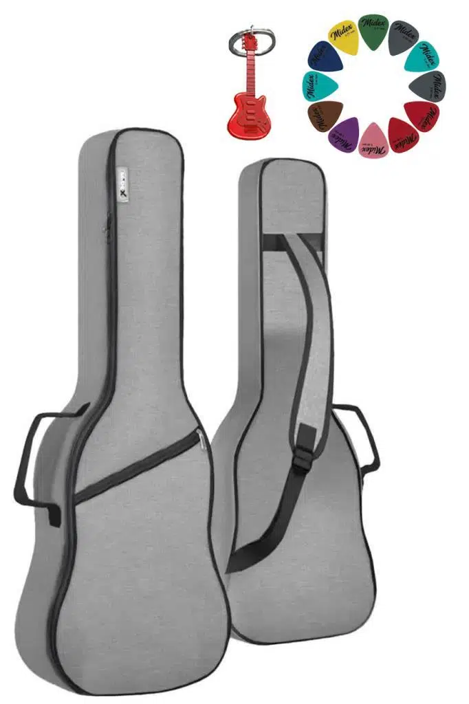 Midex Cs-21 Soprano Ukulele Çantası Gigbag Soft Case Kılıf (10 Pena ve Takım Tel Hediye)