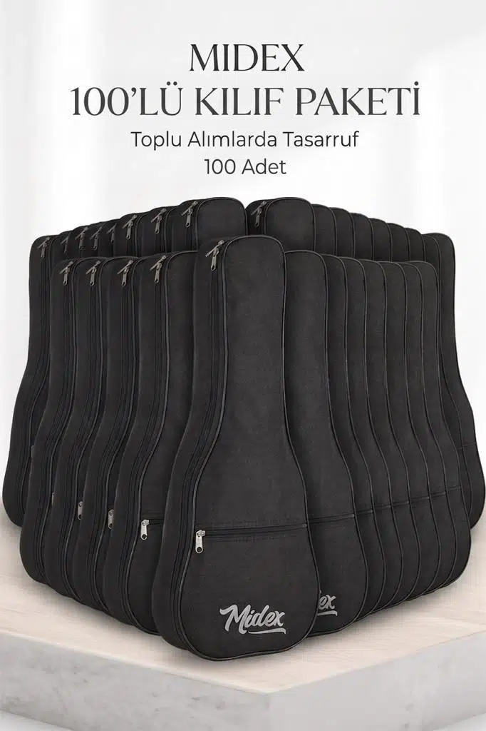 Midex CS-21A-100X Soprano Ukulele Çantası 100'lü Paket Kaliteli Siyah Kılıf (100 Adet) Midex CS-21A-100X Soprano Ukulele Çantası 100'lü Paket Kaliteli Siyah Kılıf (100 Adet)