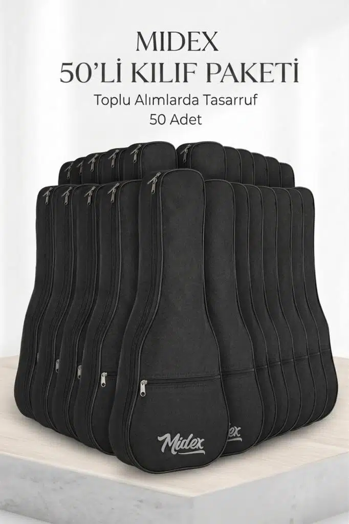 Midex CS-21A-50X Soprano Ukulele Çantası 50'li Paket Kaliteli Siyah Kılıf (50 Adet) Midex CS-21A-50X Soprano Ukulele Çantası 50'li Paket Kaliteli Siyah Kılıf (50 Adet)