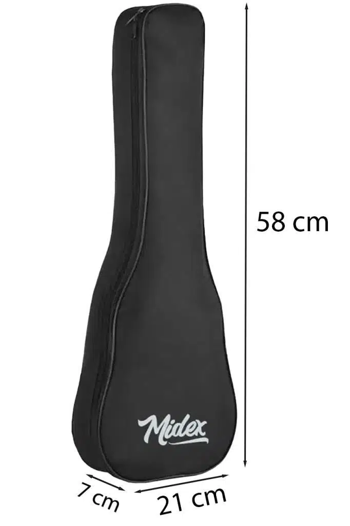 Midex CS-21A-50X Soprano Ukulele Çantası 50'li Paket Kaliteli Siyah Kılıf (50 Adet) Midex CS-21A-50X Soprano Ukulele Çantası 50'li Paket Kaliteli Siyah Kılıf (50 Adet)