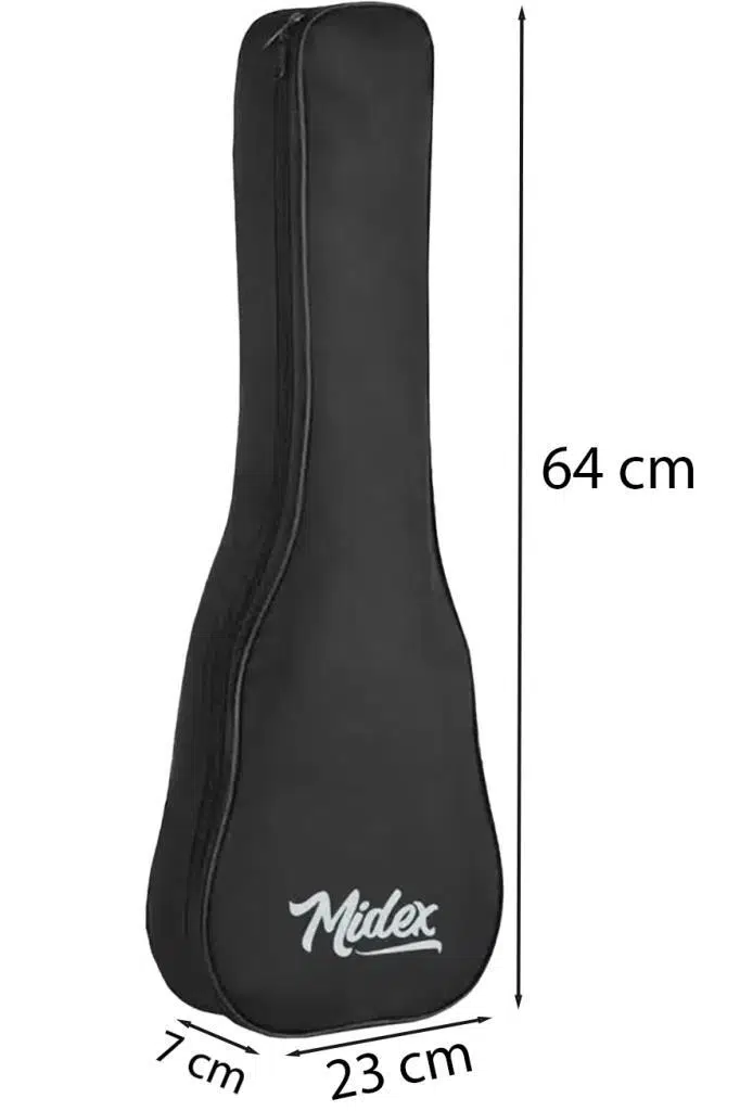 Midex CS-24A-50X Concert Ukulele Çantası 50'li Paket Kaliteli Siyah Kılıf (50 Adet) Midex CS-24A-50X Concert Ukulele Çantası 50'li Paket Kaliteli Siyah Kılıf (50 Adet)