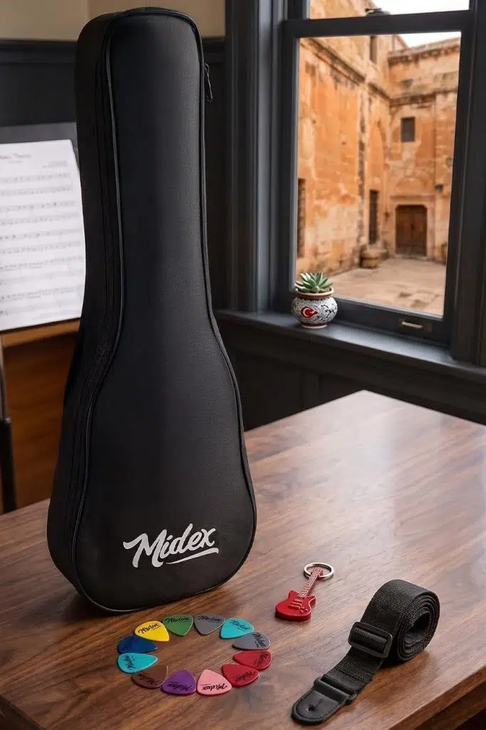Midex CS-24A Concert Ukulele Kılıfı (Askı Capo Pena) Midex CS-24A Concert Ukulele Kılıfı (Askı Capo Pena)