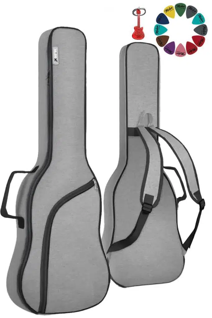 Midex CS-41 Case Akustik Gitar Soft Case Kalın Çanta Kılıf Gigbag (Pena Hediyeli)