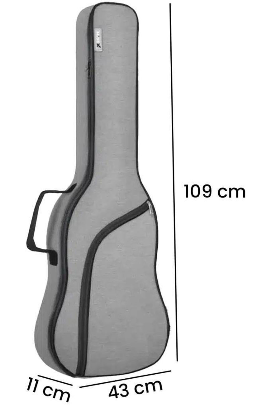 Midex CS-41 Case Akustik Gitar Soft Case Kalın Çanta Kılıf Gigbag (Pena Hediyeli)