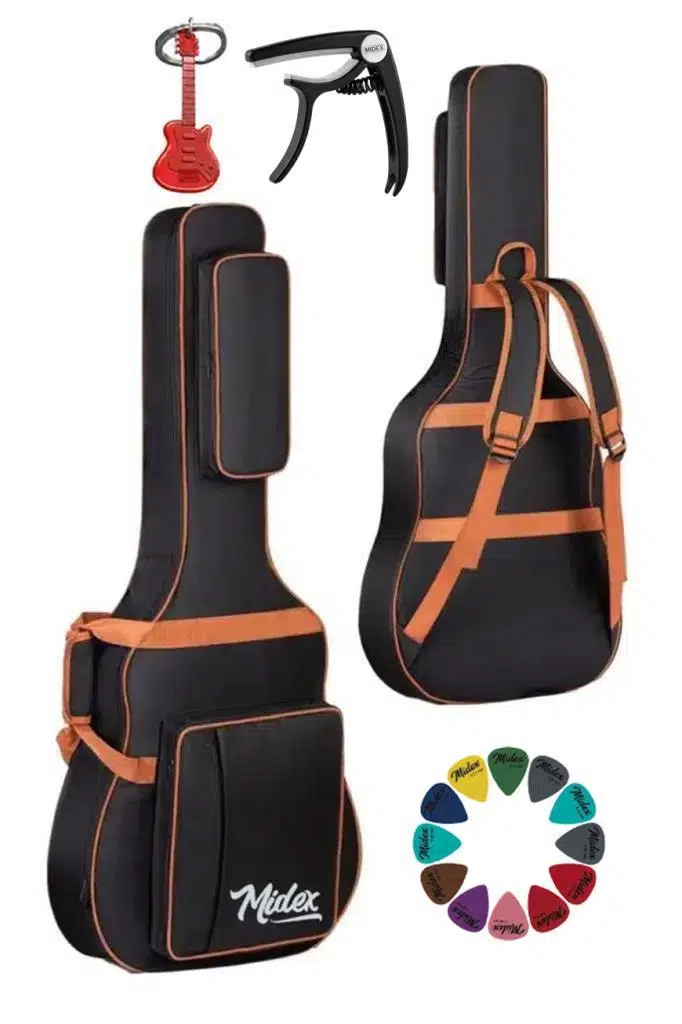 Midex CS-89 Soft Case Klasik Gitar Çantası Gigbag Kalın Midex CS-89 Soft Case Klasik Gitar Çantası Gigbag Kalın
