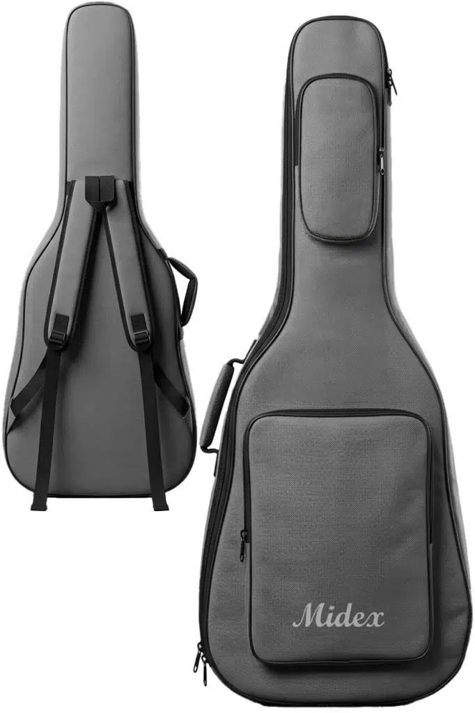 Midex CS-89GRY Özel Tasarım Softcase Klasik Gitar Çantası Gigbag Kılıf (101 cm)