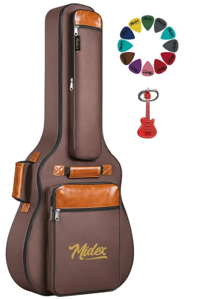 Midex CS-95BRW Özel Tasarım Premium Softcase Klasik Gitar Çantası Gigbag Kılıf (101 cm)