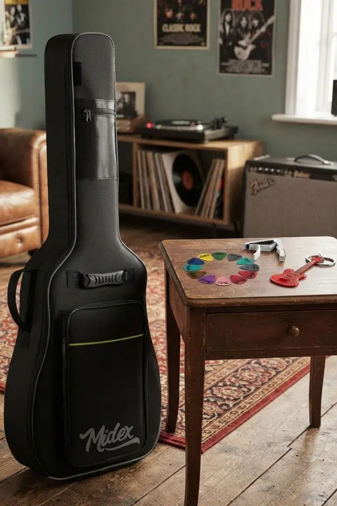 Midex CS-99 Case Klasik Gitar Çantası Gigbag Kalın (Capo Hediye)