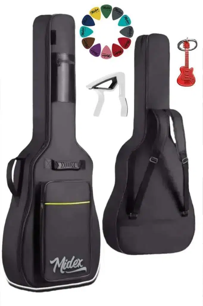 Midex CS-99 Case Klasik Gitar Çantası Gigbag Kalın (Capo Hediye)