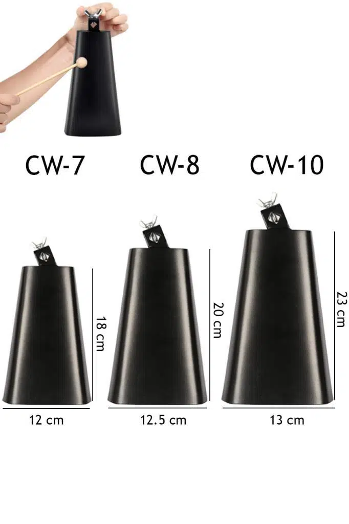 Midex CW-8 Cowbell 8 İnç Midex CW-8 Cowbell 8 İnç