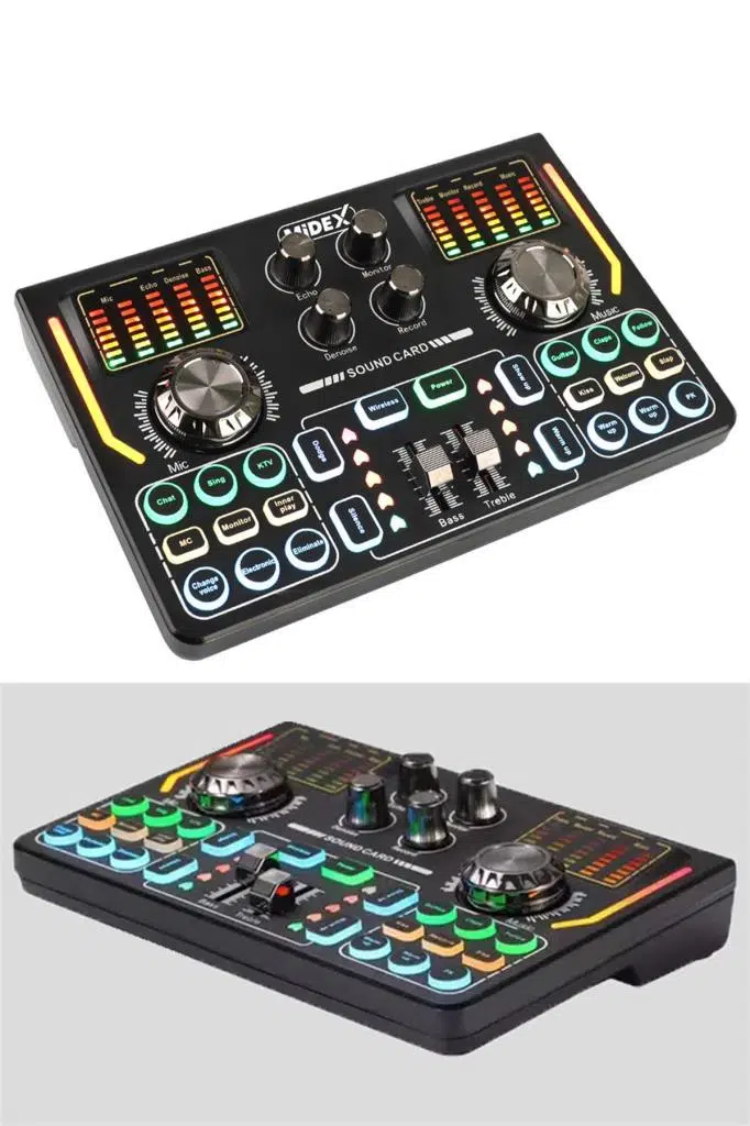 Midex CX1 Titanium Set Efektli Ses Kartı Mikrofon Kulaklık Stand Kayıt Canlı Yayın (PC ve Telefon) Midex CX1 Titanium Set Efektli Ses Kartı Mikrofon Kulaklık Stand Kayıt Canlı Yayın (PC ve Telefon)