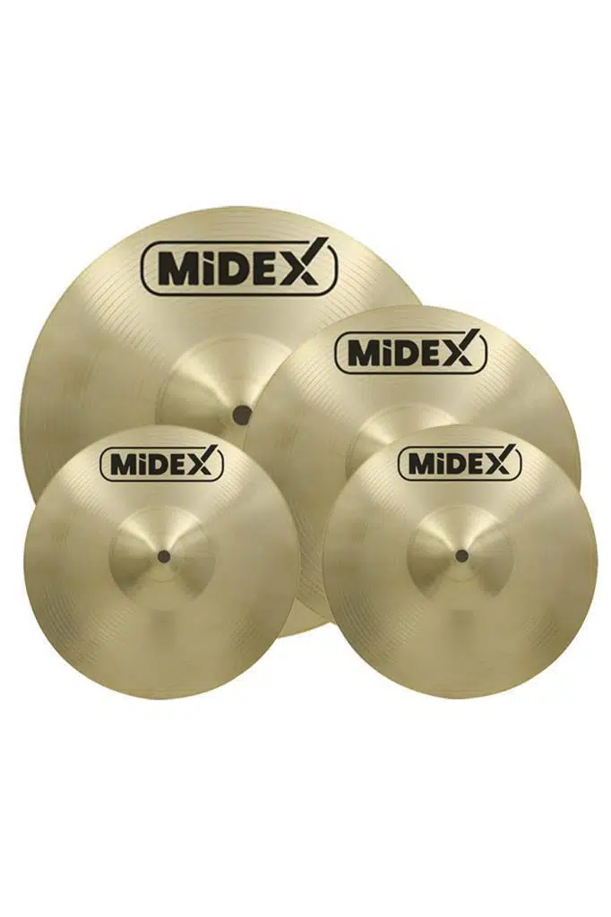 Midex CYM-20 Cymbal Bateri Zil Seti ( 2x14'' Hi Hat 16'' Crash ve 18'' Crash/Ride) Midex CYM-20 Cymbal Bateri Zil Seti ( 2x14'' Hi Hat 16'' Crash ve 18'' Crash/Ride)