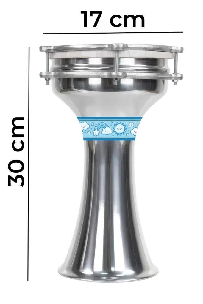Midex DBK-01BL Çocuklar İçin1 Numara Alüminyum Darbuka Seti 30x17 cm) Midex DBK-01BL Çocuklar İçin1 Numara Alüminyum Darbuka Seti 30x17 cm)