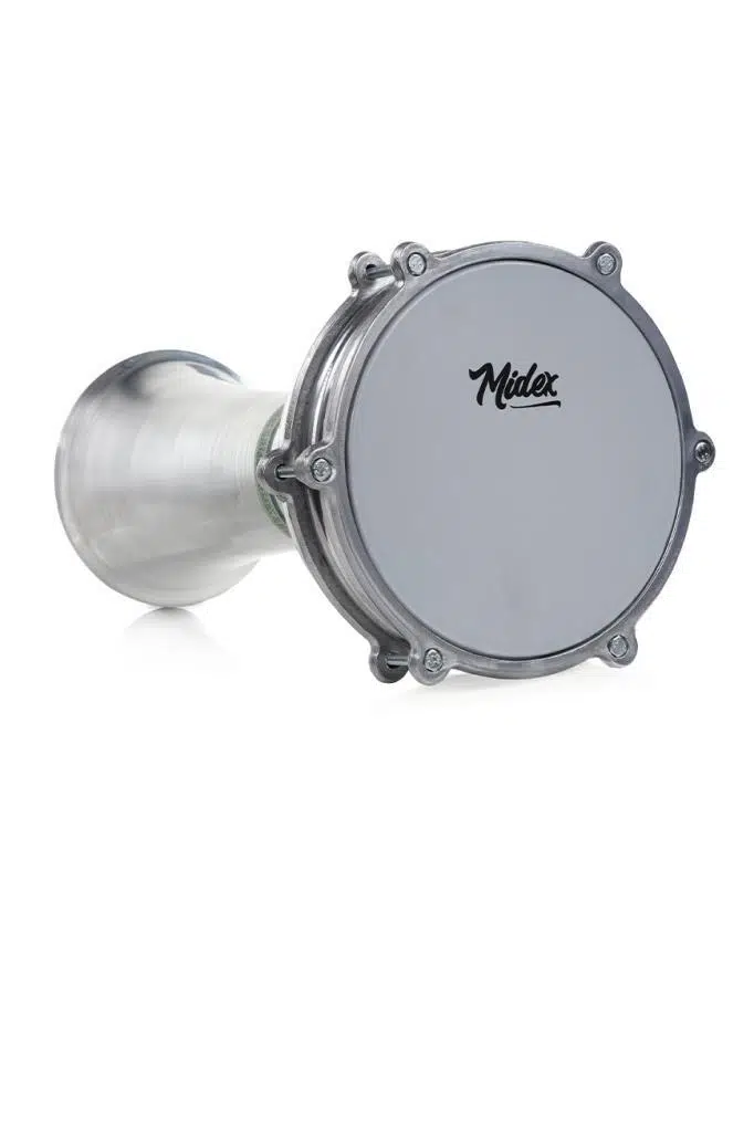 Midex DBK-05 Yetişkinler İçin 5 Numara Büyük Boy Alüminyum Darbuka (41 x 22 cm)