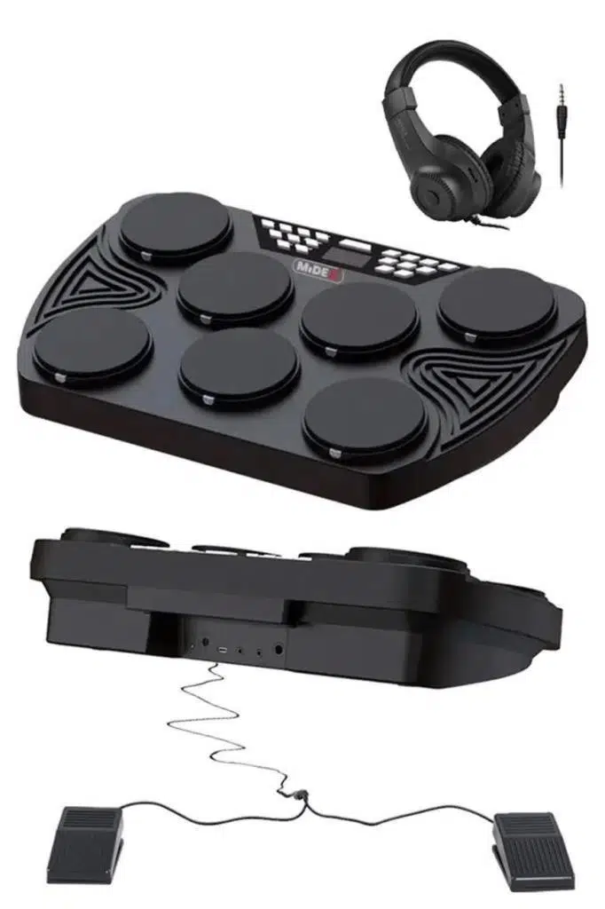 Midex DDX-105 Profesyonel Dijital Davul Şarjlı Elektronik Bateri Bluetooth (Kulaklık hediye) Midex DDX-105 Profesyonel Dijital Davul Şarjlı Elektronik Bateri Bluetooth (Kulaklık hediye)