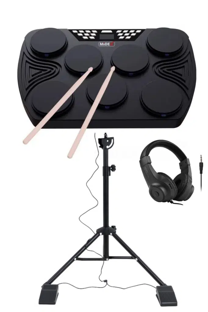 Midex DDX-105ST Profesyonel Standlı Dijital Davul Şarjlı Elektronik Bateri Bluetooth (Davul Stand Kulaklık Baget) Midex DDX-105ST Profesyonel Standlı Dijital Davul Şarjlı Elektronik Bateri Bluetooth (Davul Stand Kulaklık Baget)