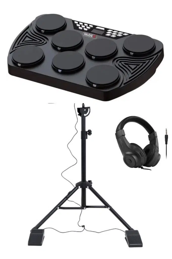 Midex DDX-105ST Profesyonel Standlı Dijital Davul Şarjlı Elektronik Bateri Bluetooth (Davul Stand Kulaklık Baget) Midex DDX-105ST Profesyonel Standlı Dijital Davul Şarjlı Elektronik Bateri Bluetooth (Davul Stand Kulaklık Baget)