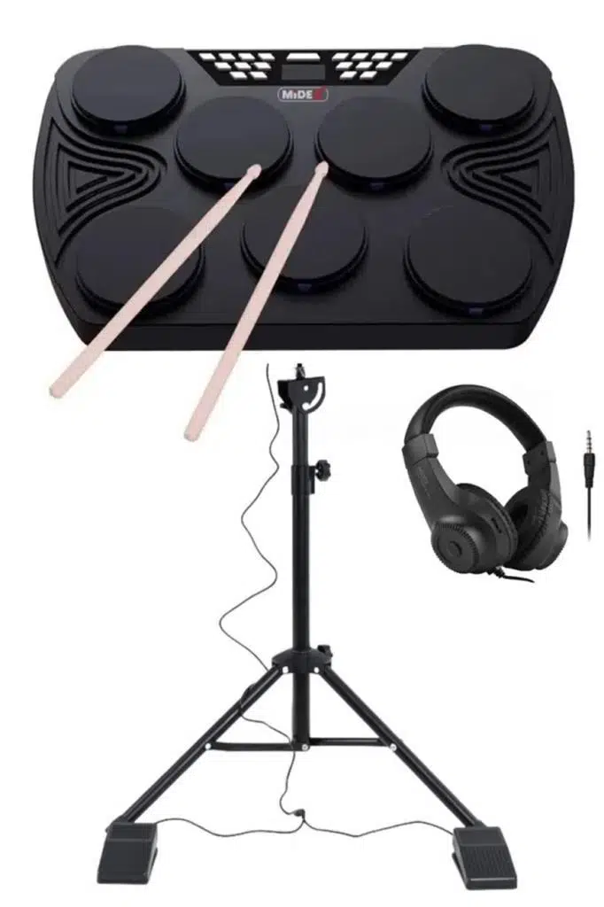 Midex DDX-105ST Profesyonel Standlı Dijital Davul Şarjlı Elektronik Bateri Bluetooth (Davul Stand Kulaklık Baget) Midex DDX-105ST Profesyonel Standlı Dijital Davul Şarjlı Elektronik Bateri Bluetooth (Davul Stand Kulaklık Baget)