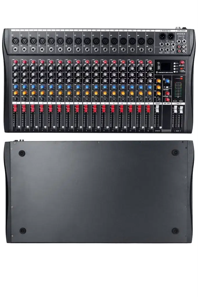 Midex Deck Mikser 16 Kanal Ses Mikseri (DM-16) Midex Deck Mikser 16 Kanal Ses Mikseri (DM-16)