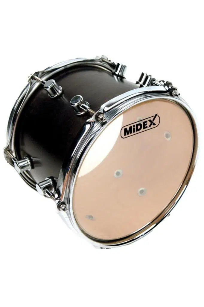 Midex DR-18R Şeffaf Renk 18 İnç Bas Kick Bateri Davul Derisi Drumhead 18'' inch (45.72 cm)