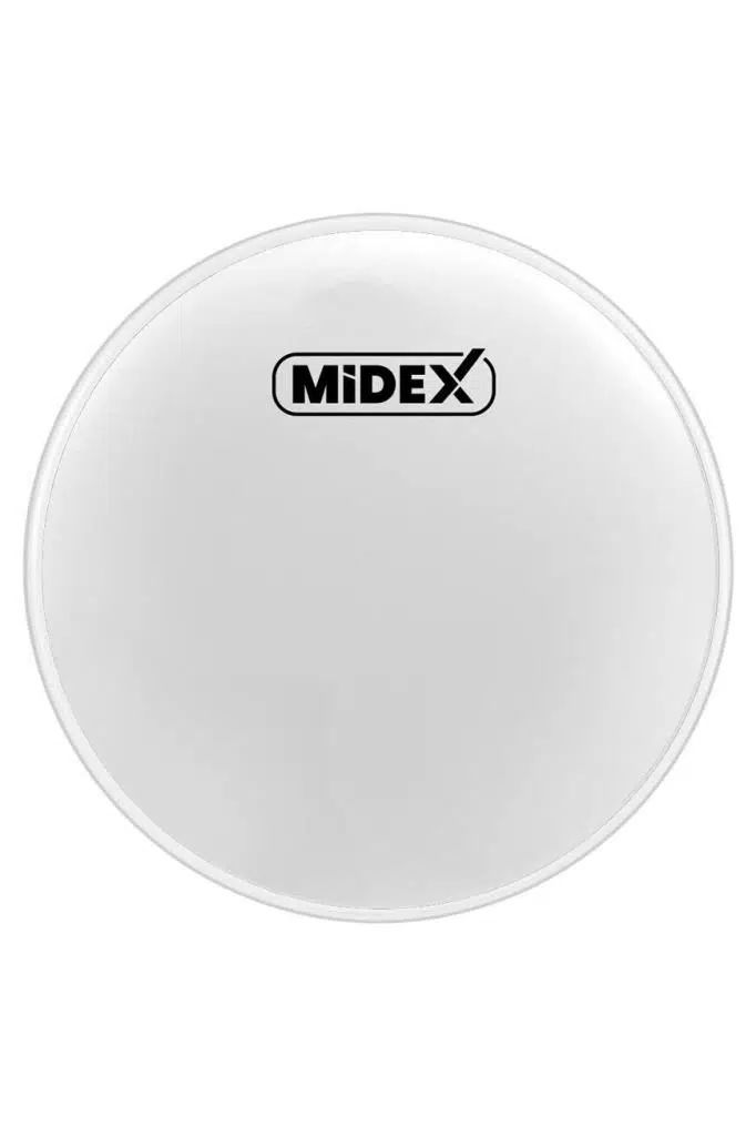 Midex DR-22WH Beyaz Renk 22 İnç Kick Bas Bateri Davul Derisi Drumhead 22`` inch (55.88 cm) Midex DR-22WH Beyaz Renk 22 İnç Kick Bas Bateri Davul Derisi Drumhead 22`` inch (55.88 cm)