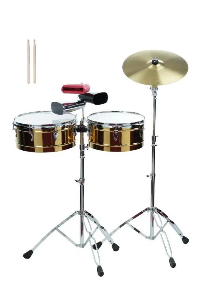 Midex DRM-21 Latin Perküsyon Timbal Seti (Stand Zil Cowbell Dahil)