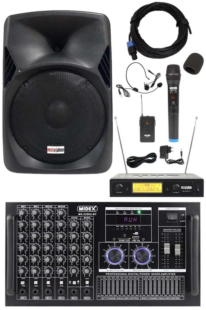 Midex Elit Paket-1 Profesyonel Ses Sistemi Mikser Amfi Hoparlör Mikrofon Ekipman Seti Midex Elit Paket-1 Profesyonel Ses Sistemi Mikser Amfi Hoparlör Mikrofon Ekipman Seti