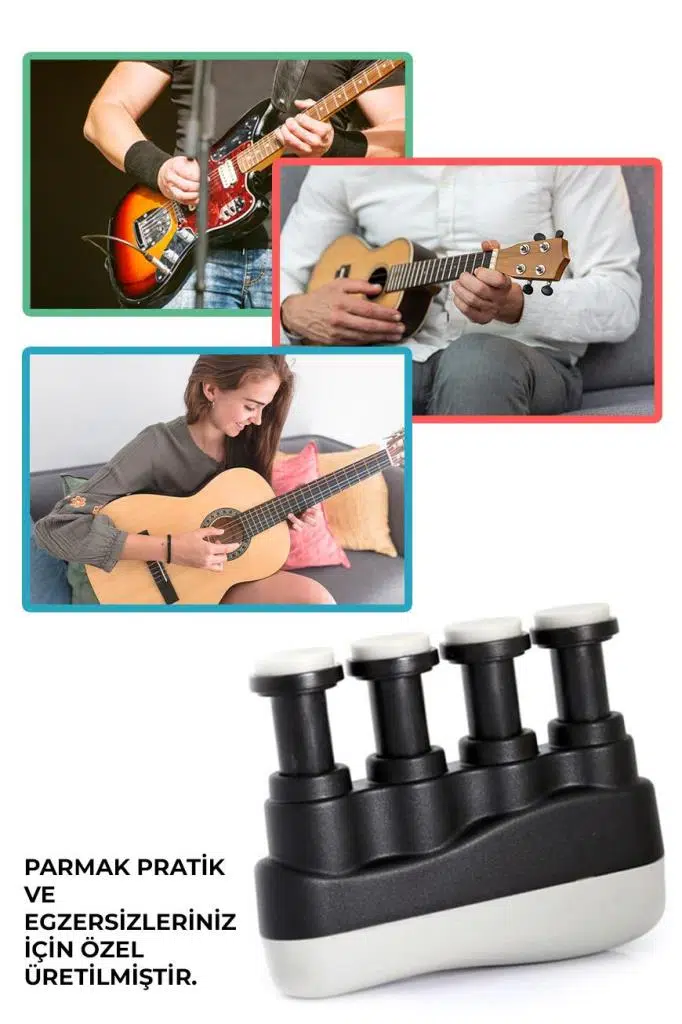 Midex F15 Gitar Çalmak İçin Parmak Güçlendirici Parmak Kuvvetlendirme Cihazı Midex F15 Gitar Çalmak İçin Parmak Güçlendirici Parmak Kuvvetlendirme Cihazı