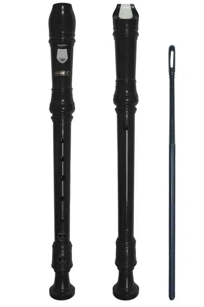 Midex FL-8BK Kaliteli Siyah Blok Flüt Midex FL-8BK Kaliteli Siyah Blok Flüt