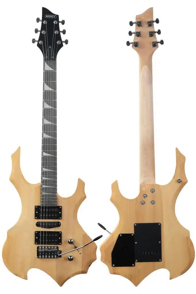 Midex Force-NT Profesyonel Axel Kasa HSH Elektro Gitar Seti Natural Midex Force-NT Profesyonel Axel Kasa HSH Elektro Gitar Seti Natural