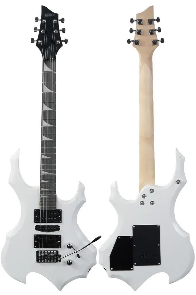 Midex Force-WH Profesyonel Axel Kasa HSH Elektro Gitar Seti Beyaz Midex Force-WH Profesyonel Axel Kasa HSH Elektro Gitar Seti Beyaz