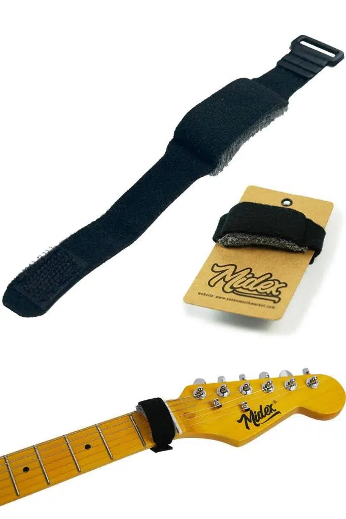 Midex Fretwrap FW-1BK Gitar Tel Susturucu - Medium (6-20cm) Midex Fretwrap FW-1BK Gitar Tel Susturucu - Medium (6-20cm)
