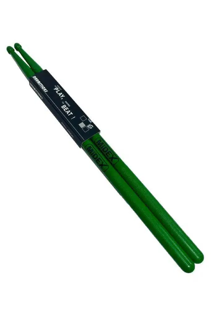 Midex GFK-801GR 5A Bateri Baget Kırılmaz Polyemid Yeşil Renk Davul Bageti 5A Drumsticks Midex GFK-801GR 5A Bateri Baget Kırılmaz Polyemid Yeşil Renk Davul Bageti 5A Drumsticks
