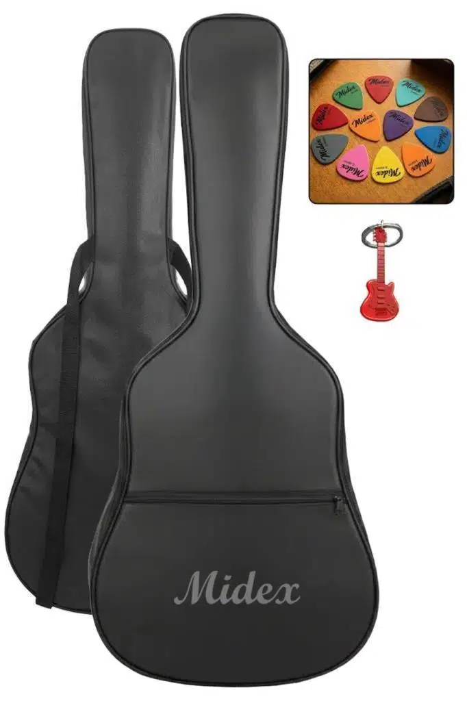 Midex GK-50A Akustik Gitar Çantası Kaliteli Siyah Kılıf Midex GK-50A Akustik Gitar Çantası Kaliteli Siyah Kılıf