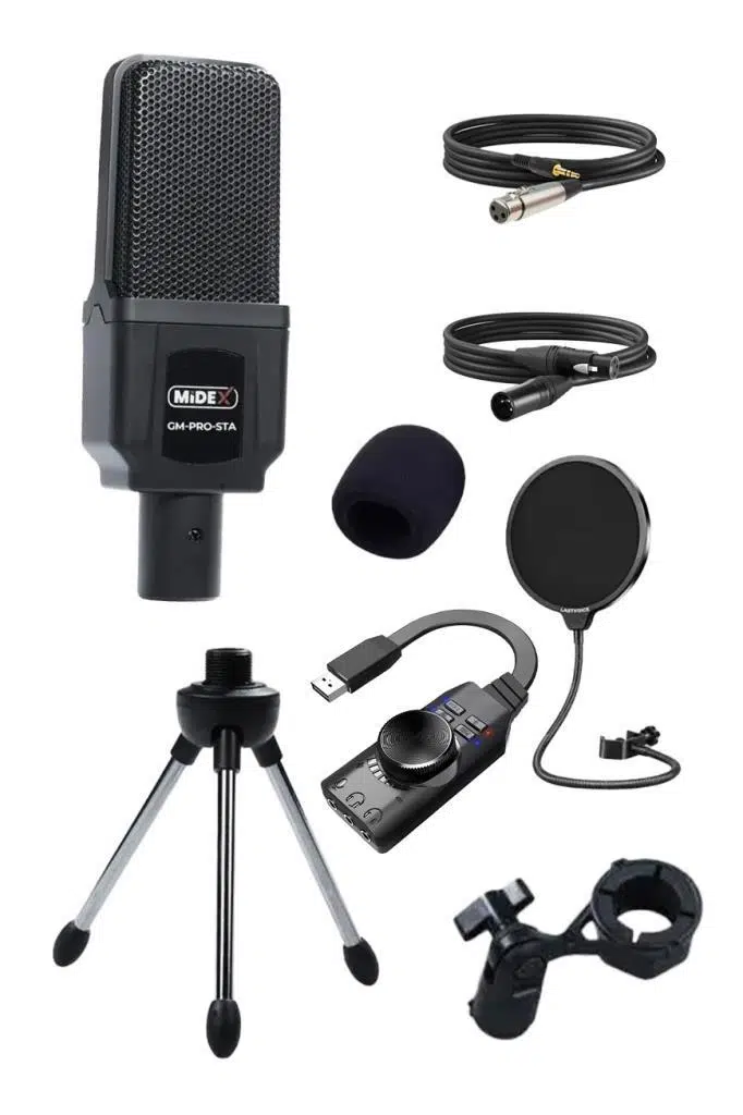 Midex GM-PRO-STB Gaming 7.1 Ses Kartı ve Mikrofon Seti Canlı Yayın LOL PUBG Midex GM-PRO-STB Gaming 7.1 Ses Kartı ve Mikrofon Seti Canlı Yayın LOL PUBG