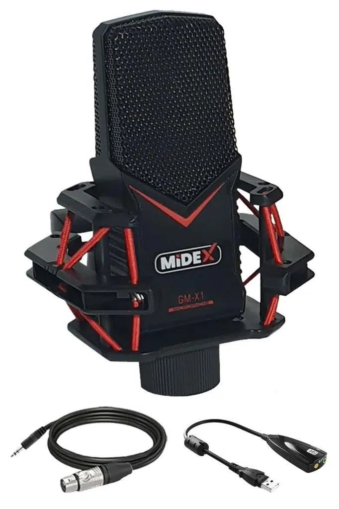Midex GMX-1 Condenser Stüdyo Mikrofonu (PC ve Telefon) Midex GMX-1 Condenser Stüdyo Mikrofonu (PC ve Telefon)