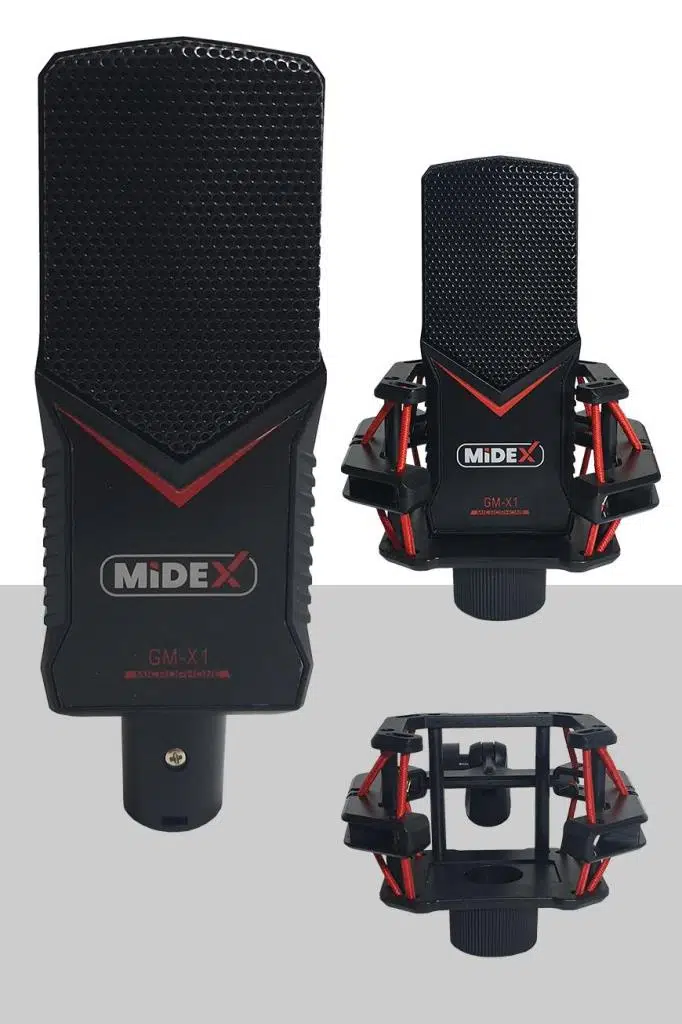 Midex GMX-1 Persuasive Paket-4 Stüdyo Mikrofon Ses Kartı Kulaklık Stand (Kayıt ve Canlı Yayın) Midex GMX-1 Persuasive Paket-4 Stüdyo Mikrofon Ses Kartı Kulaklık Stand (Kayıt ve Canlı Yayın)