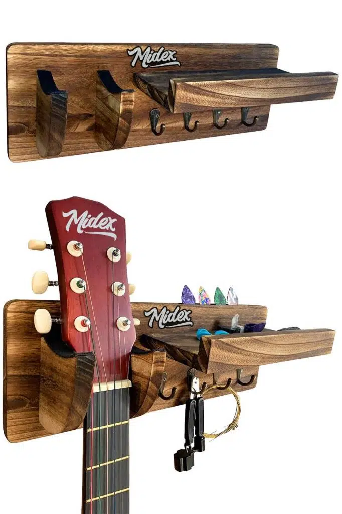 Midex GP-20 Gitar Standı Sehpası Duvar Askısı Ahşap Şık Kaliteli Midex GP-20 Gitar Standı Sehpası Duvar Askısı Ahşap Şık Kaliteli