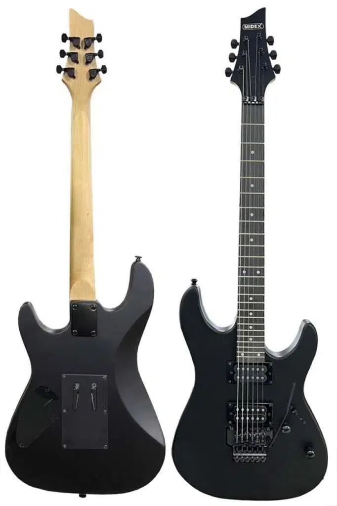 Midex GRX-300-BAG Profesyonel Elektro Gitar Seti Akçaağaç (Humbucker-Humbucker)