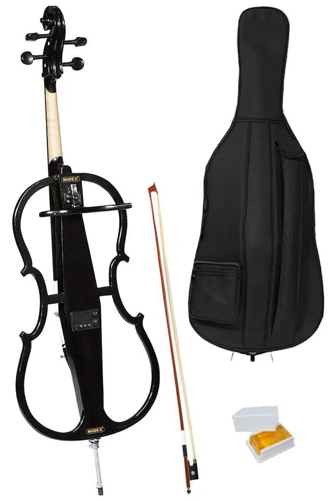 Midex GTC-400BK Profesyonel Elektro Çello Seti Siyah Midex GTC-400BK Profesyonel Elektro Çello Seti Siyah
