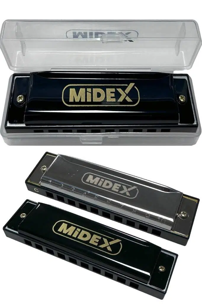 Midex HN-10BK Siyah Örf Aletleri 10 Delikli Mızıka Do (c) Midex HN-10BK Siyah Örf Aletleri 10 Delikli Mızıka Do (c)