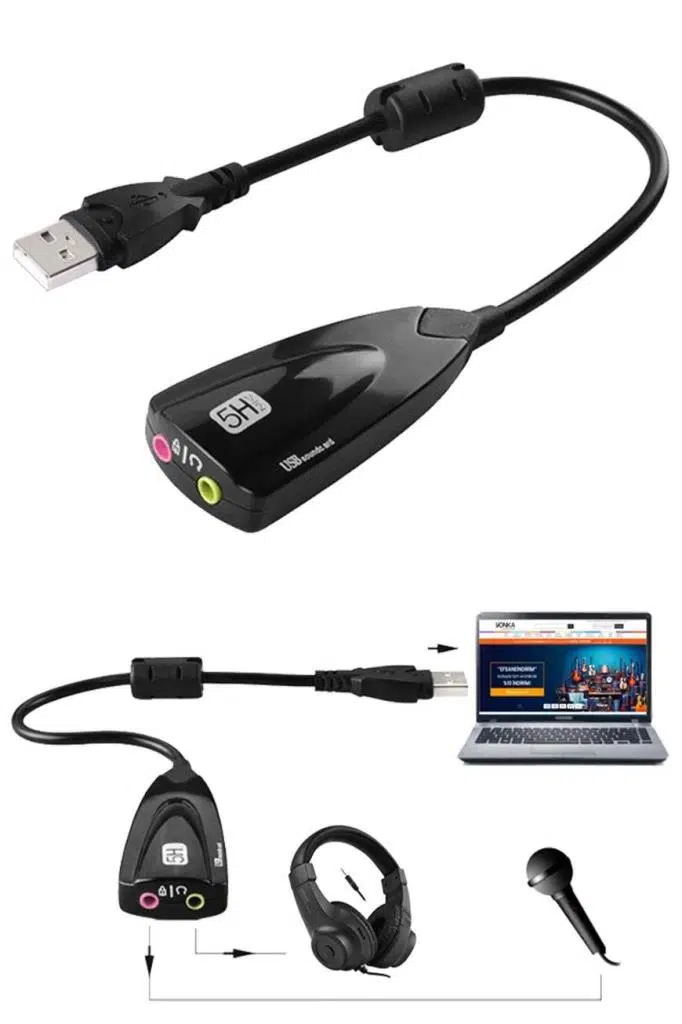 Midex K1 7.1 Mini Usb 3.5 Girişli Ses Kartı (SİYAH) Midex K1 7.1 Mini Usb 3.5 Girişli Ses Kartı (SİYAH)