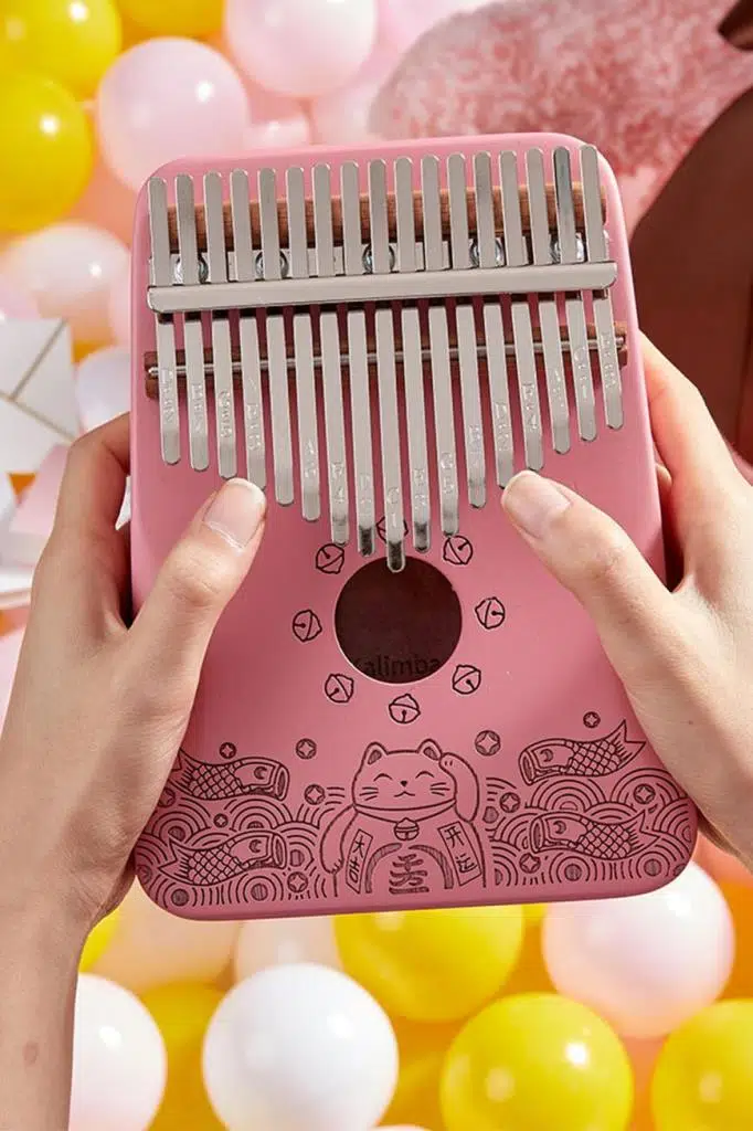 Midex KLX-350 Pembe Kalimba Gerçek Ağaç 17 Tuşlu Full Set Midex KLX-350 Pembe Kalimba Gerçek Ağaç 17 Tuşlu Full Set