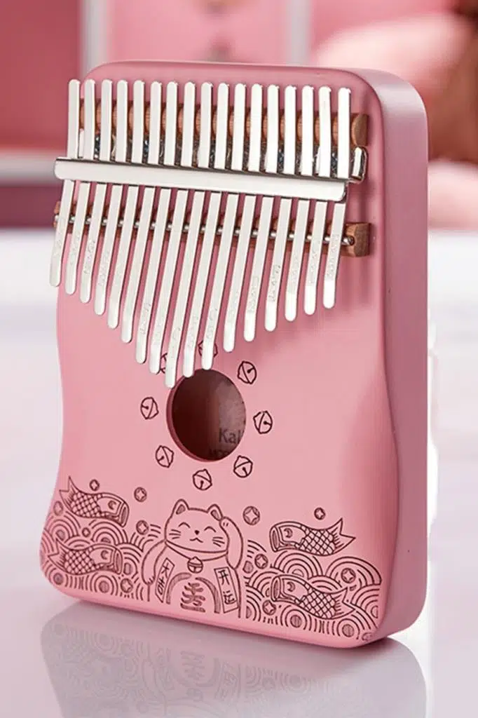 Midex KLX-350 Pembe Kalimba Gerçek Ağaç 17 Tuşlu Full Set Midex KLX-350 Pembe Kalimba Gerçek Ağaç 17 Tuşlu Full Set