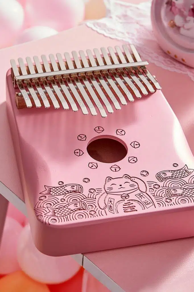 Midex KLX-350 Pembe Kalimba Gerçek Ağaç 17 Tuşlu Full Set Midex KLX-350 Pembe Kalimba Gerçek Ağaç 17 Tuşlu Full Set