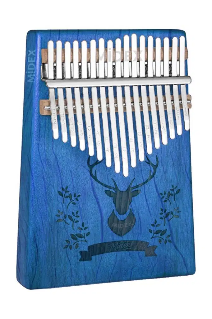 Midex KLX-454G Hakiki Ağaç Geyik Desenli Kalimba 17 Tuşlu Midex KLX-454G Hakiki Ağaç Geyik Desenli Kalimba 17 Tuşlu