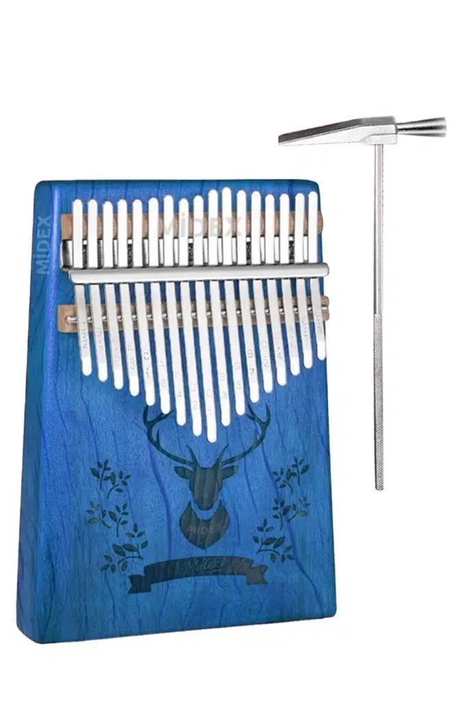 Midex KLX-454G-PAK Hakiki Ağaç Geyik Desenli Kalimba 17 Tuşlu Full Set Midex KLX-454G-PAK Hakiki Ağaç Geyik Desenli Kalimba 17 Tuşlu Full Set
