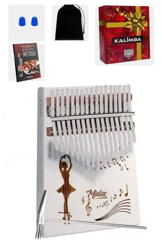 Midex KLX-540 Beyaz Renk Kalimba (OUTLET) Midex KLX-540 Beyaz Renk Kalimba (OUTLET)