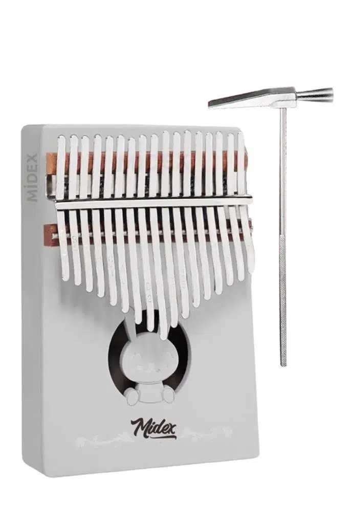 Midex KLX-550 Beyaz Renk Gerçek Ağaç Kalimba 17 Tuşlu Full Set Midex KLX-550 Beyaz Renk Gerçek Ağaç Kalimba 17 Tuşlu Full Set