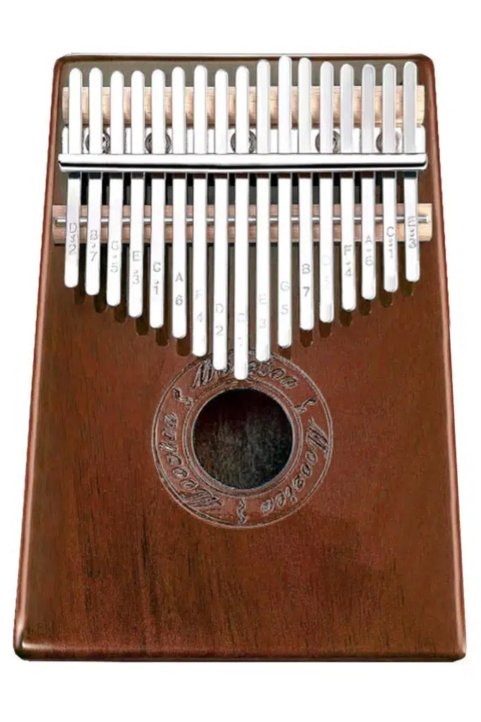Midex KLX-553 Kalimba 1. Sınıf Maun Ağacı Mineral Çelik Paslanmaz 17 Tuş Tam Set
